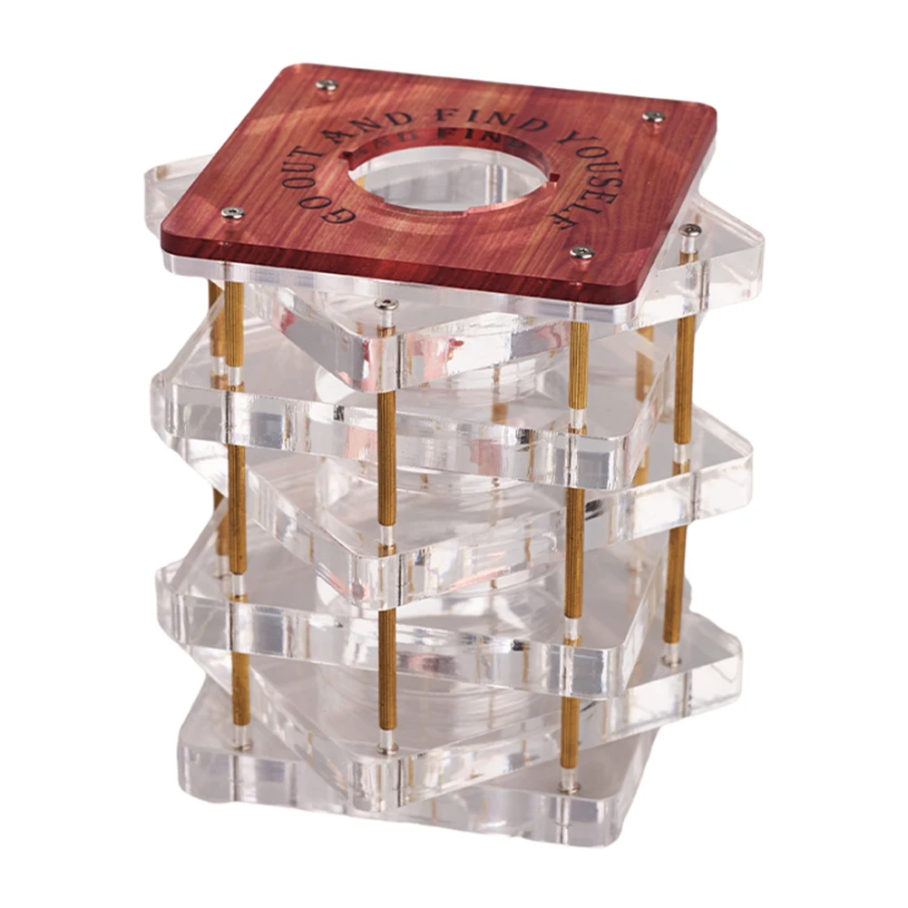 

Acrylic Camping Light Shade DIY Retro Atmosphere Lampshade Camping Lamp Cover Outdoor Lantern Shade for 38explore Lamp