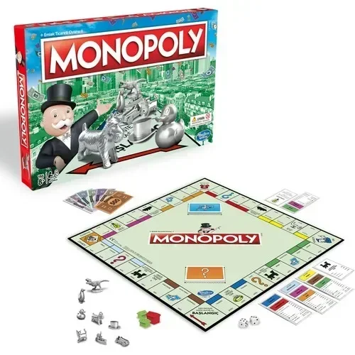 Monopol klassisches Brettspiel schnell handeln Immobilien handel neue Token Familien feier Tischs piel für Kinder Erwachsene Geschenk