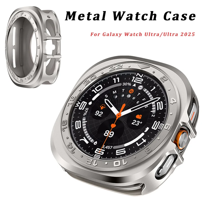 

Aluminium Alloy Protective Case For Samsung Galaxy Watch Ultra 47mm Men Cover for Galaxy Watch ULTRA 2025 Protector Accessories