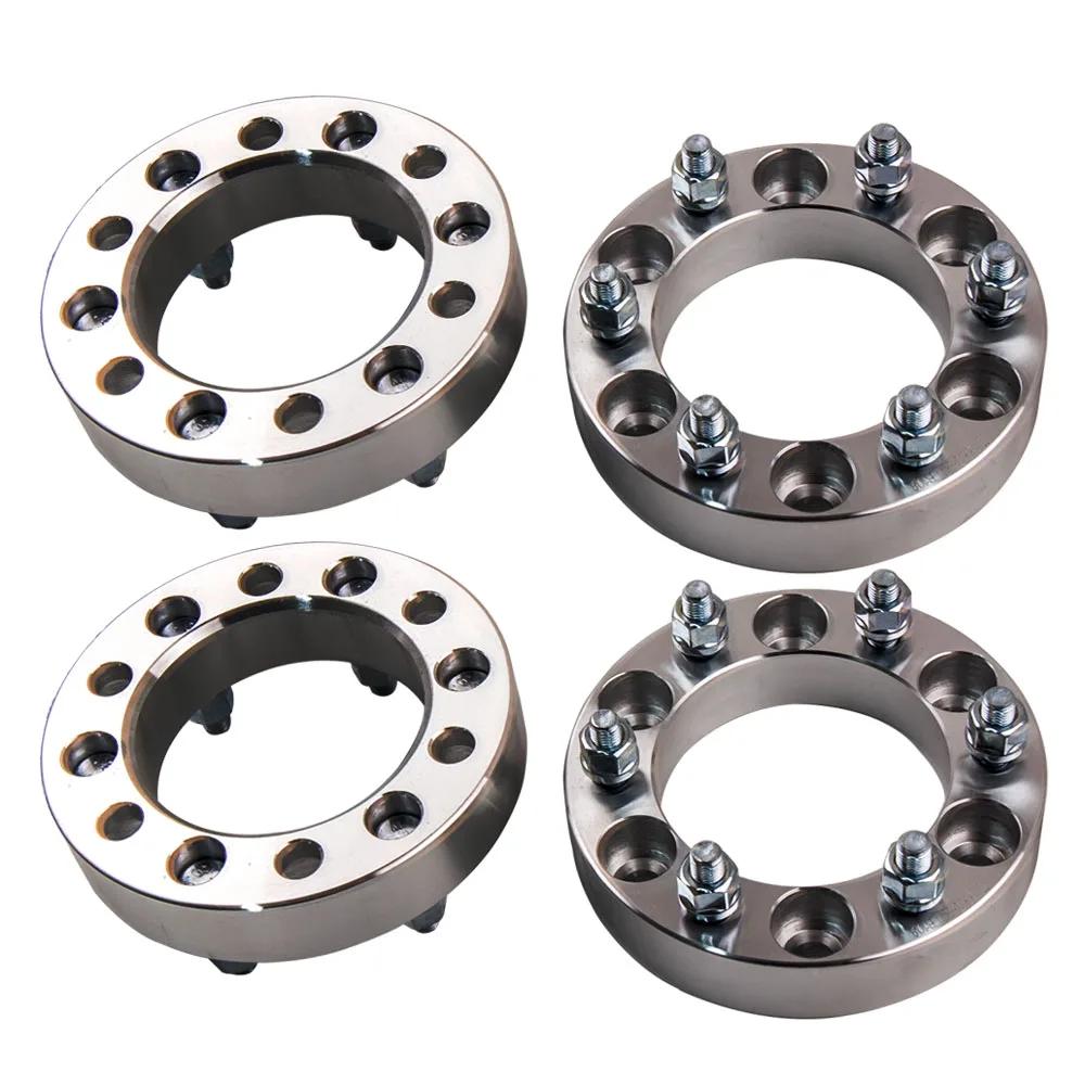 4pcs 35mm 6x139.7 to M12x1.5mm Wheel Spacer for Nissan Pathfinder WD21 R50 R51  6 Studs For  Hilux for 6x5.5 inch 35mm TUV