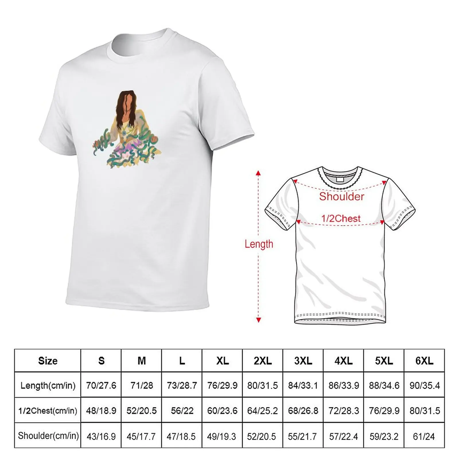 Singing with the snakes Lucy gray T-Shirt Work Short Sleeve Cotton Top