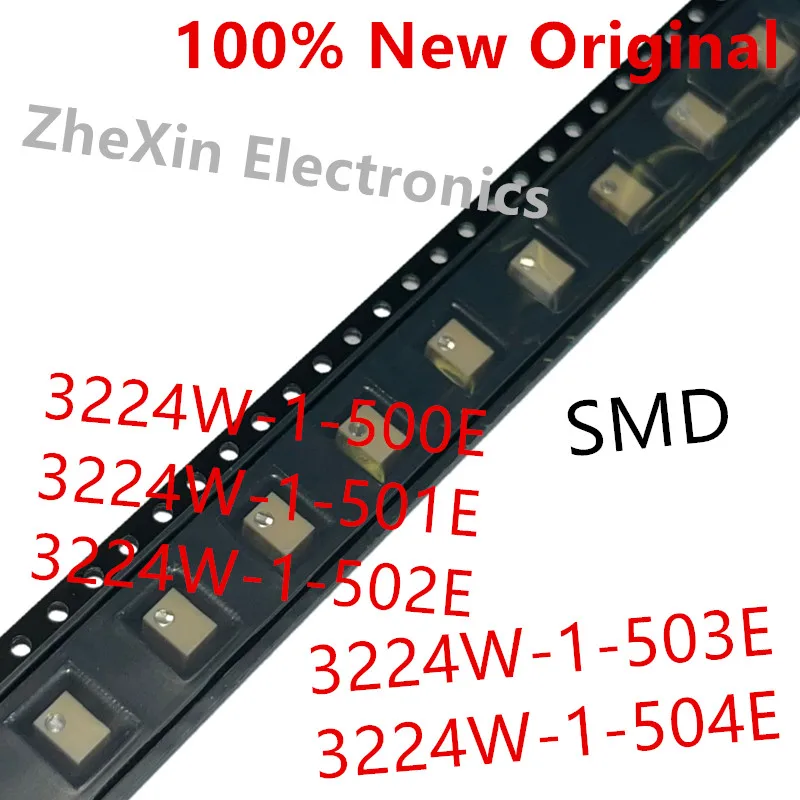 

10PCS/Lot 3224W-1-500E 、3224W-1-501E 、3224W-1-502E 、3224W-1-503E 、3224W-1-504E SMD New original fine-tuning potentiometer