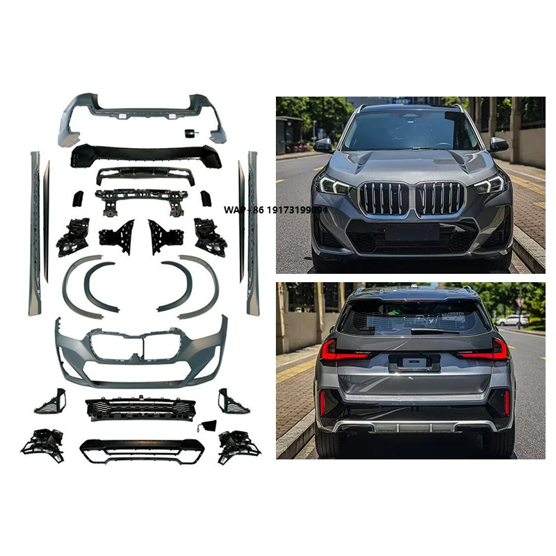 

2023 U12 Car Non-destructive Modification Upgrade M Sport Body Kit Front Bumper Rear Bumper for X1