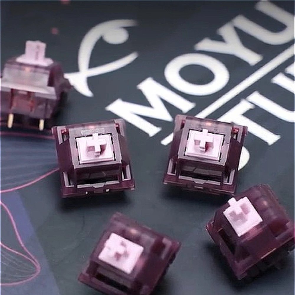 

Moyu Studio x Keygeek Athena Switch PC Клавиатуры с возможностью горячей замены Аксессуары Advance Touch Bottom DIY Индивидуальный смазочный переключатель MX