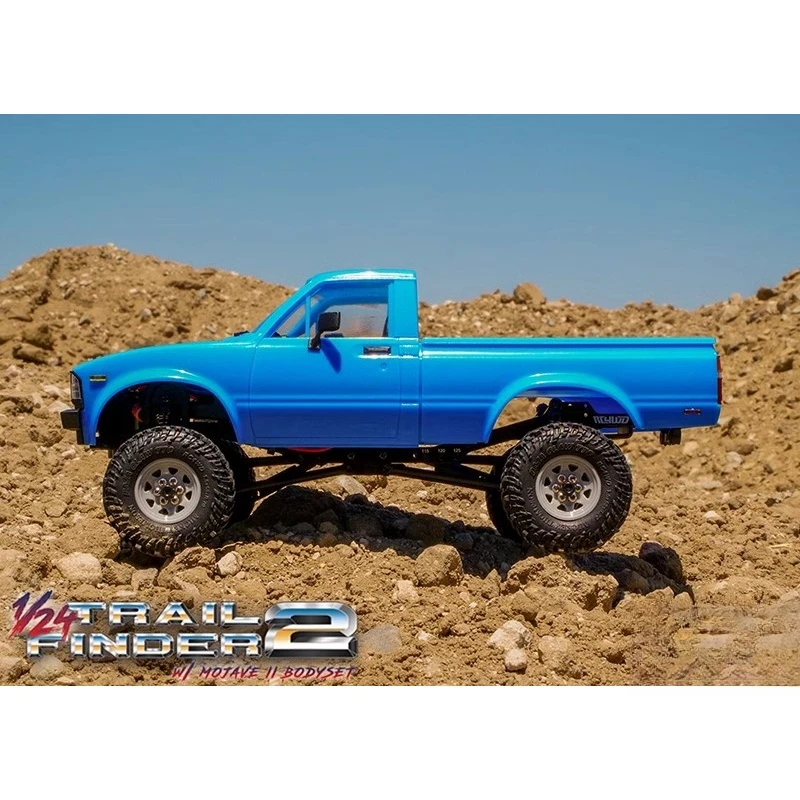 Samochód zdalnie sterowany RC samochód RC4WD 1/24 Trail Finder 2 RTR z zestaw do Body twardym Mojave II