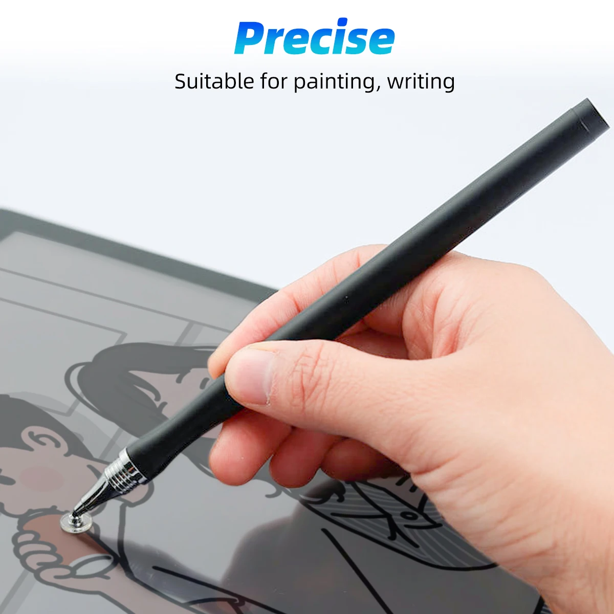 GUUGEI 2 In 1 Stylus Pen Universal Double-Headed Capacitive Pen For Ipad Android Phone Drawing Touch Screen Pen Smart Pencil