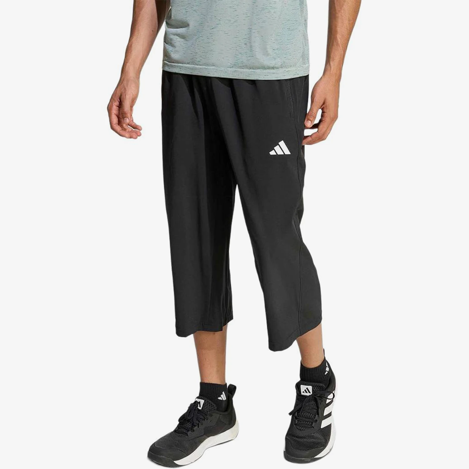 Adidas genuine elastic pocket seven quarter casual pants, new men's seven quarter pants KA5535