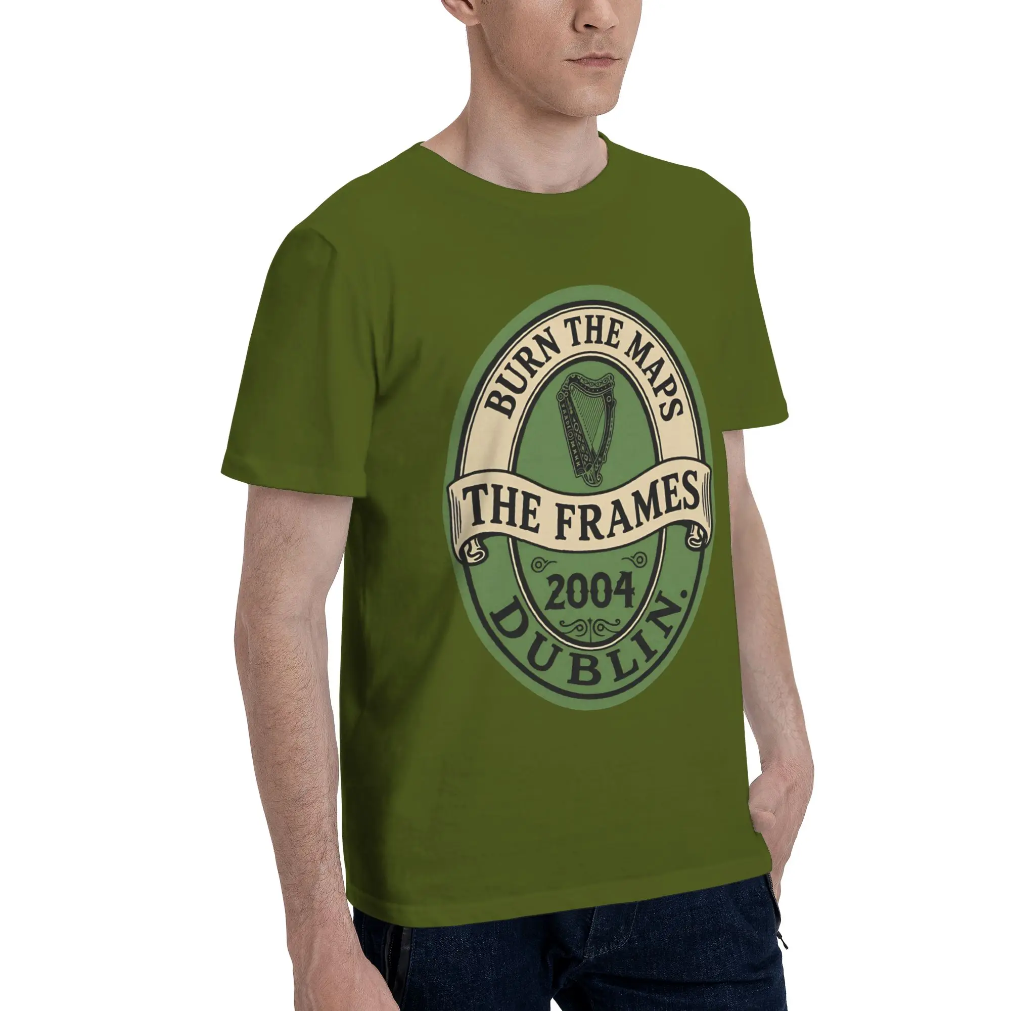 The Frames - Burn The Maps  Merch Unisex T Shirt Cotton Tee Graphic Printed  T-shirt Clothes