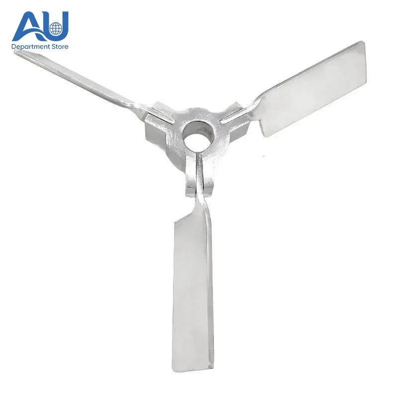Mixer 304 Stainless Steel Blade Agitator Umbrella Retractable High Speed Unfolding Folding