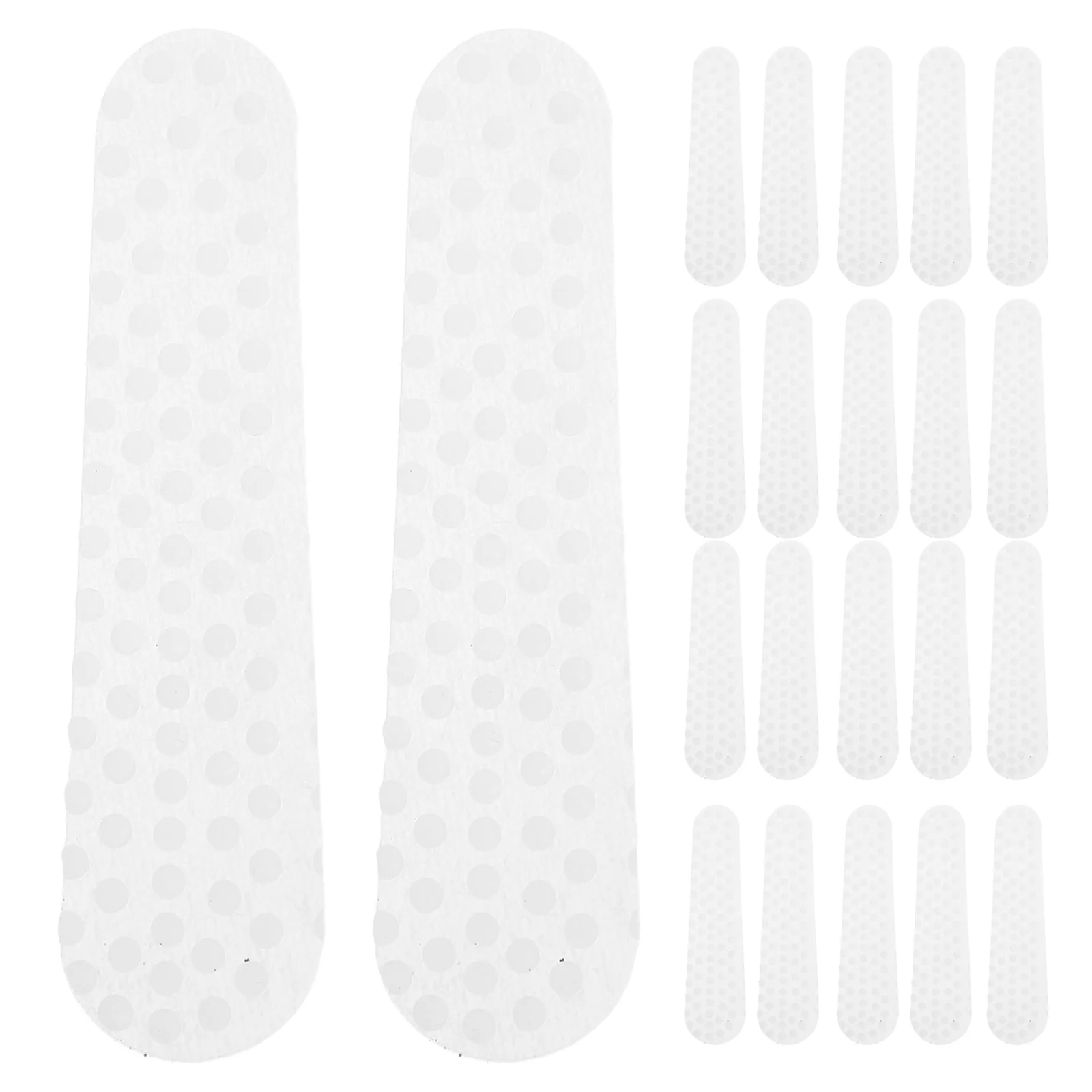 

60pcs Anti-Slip Strips Silicone Adhesive Grip Pads For Clothing Wardrobe Organization Closet Accessories Protection Strip