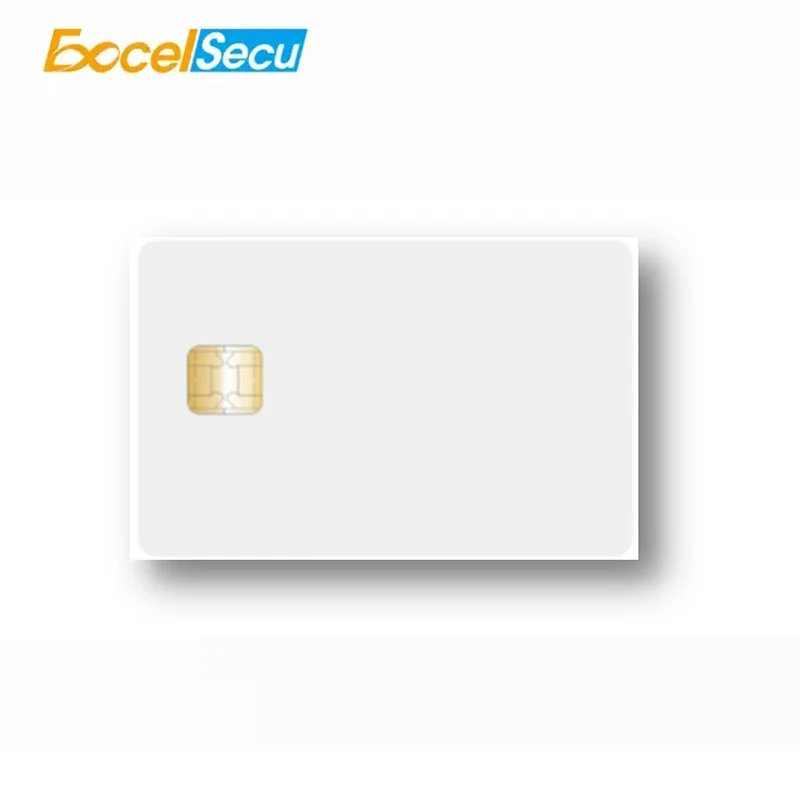 Excelsecu Java Smart Card Dual-interface Develop Various Applets For Users ISO7816 and ISO14443 Communication Interface