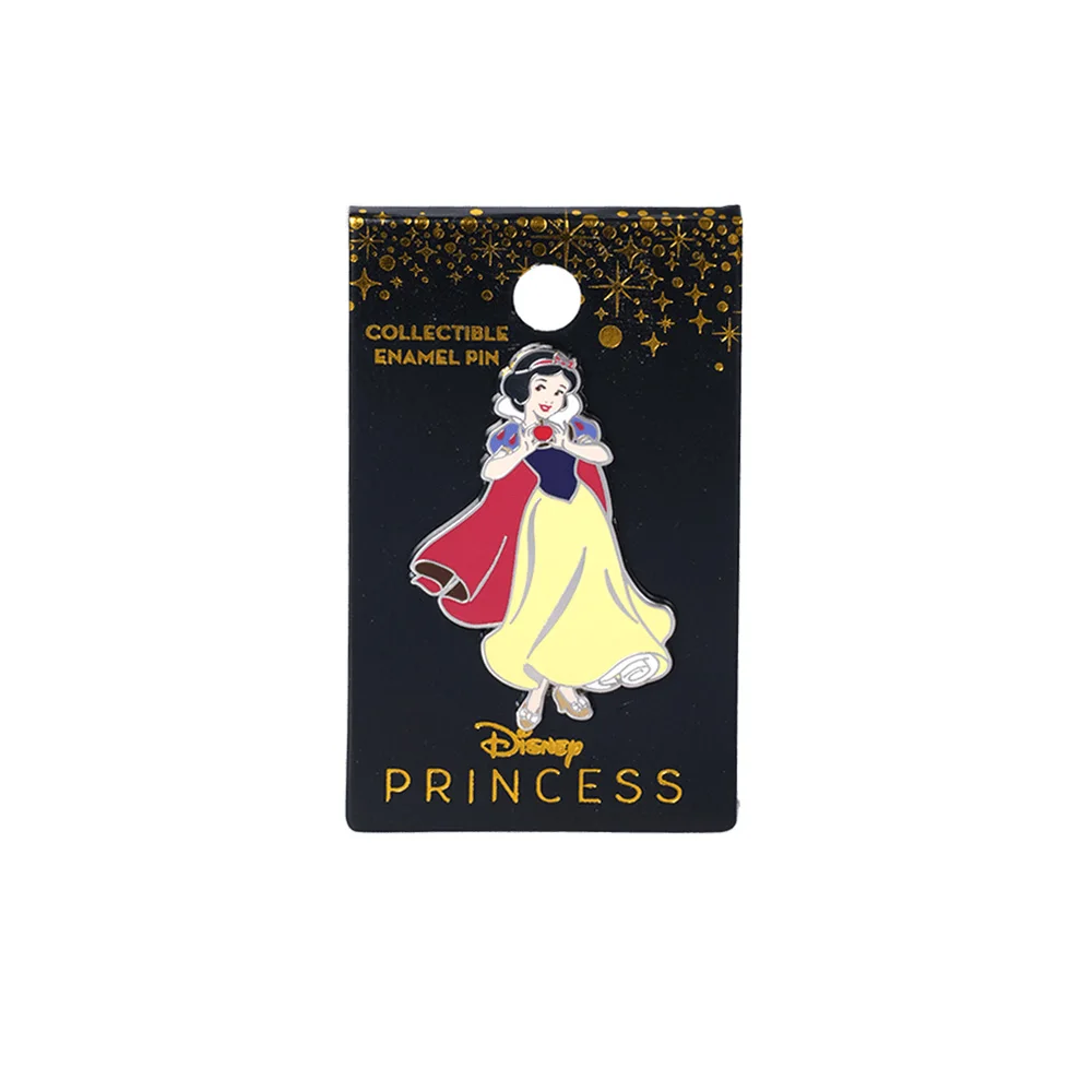 1 Stück offiziell lizenzierte Disney-Sammlerbrosche aus Emaille mit Prinzessinnen-Motiv, exquisites, süßes kleines Geschenk, modisches Accessoire – Detail 9