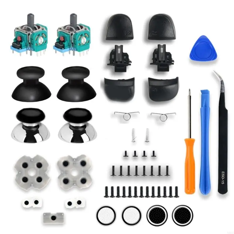 

N0HE Analog 3D Joysticks Analog with Repair Screwdriver for Controller
