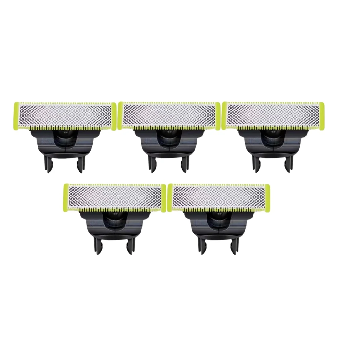 رأس بديل قطعة واحدة - يناسب أنواع وأنماط متعددة من ماكينات الحلاقة الكهربائية، وشفرة مزدوجة الحواف مقاومة للماء