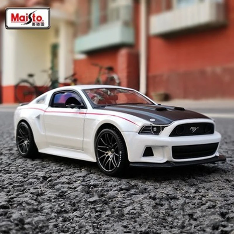 

Maisto 1:24 Ford Mustang Shelby Street Racer Alloy Sports Car Model Diecast Metal Toy Racing Car Model Simulation Childrens Gift