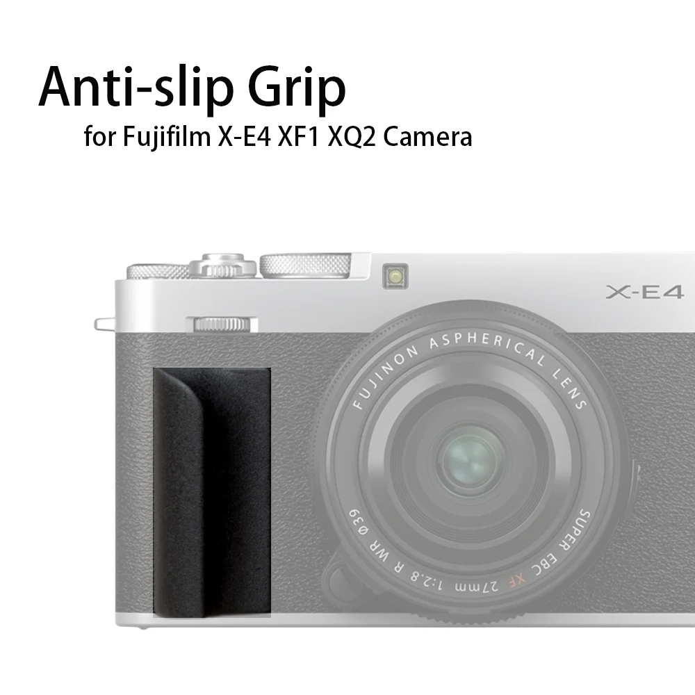 

X-E4 XQ2 Camera Silicone Grip Handle Increase Grip Feel For Fujifilm X-E4 XF1 XQ2 Anti-slip Handle Grip Camera Accessories