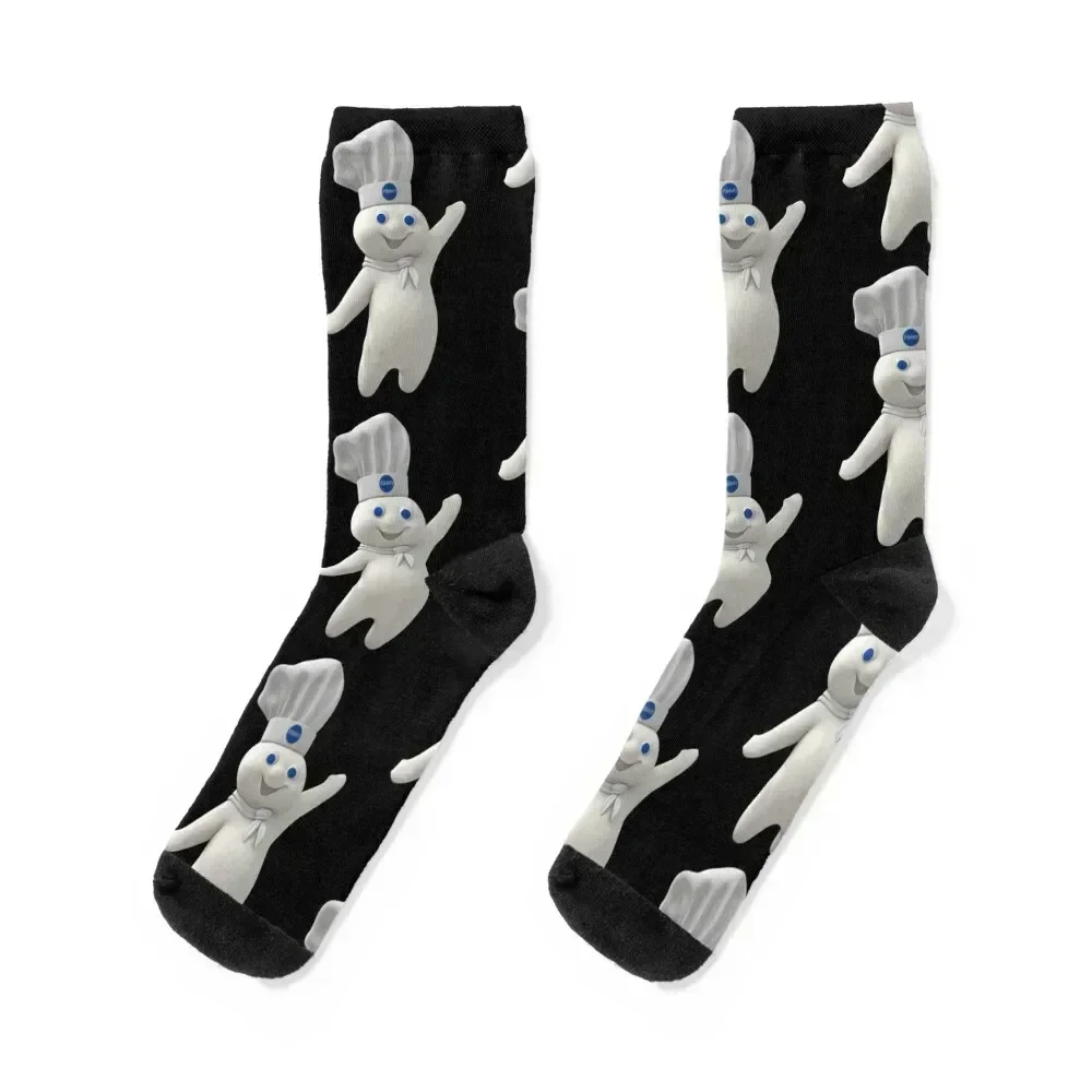 

Pillsbury Doughboy Classic Socks Thermal man winter snow Novelties Socks Women's Men's