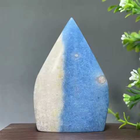 Natural Mineral quartz Trolleite free form torch hand polished reiki therapy meditation collection home energy decoration gift