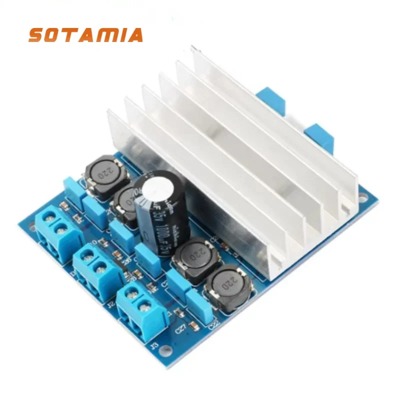 SOTAMIA TDA7492 Digital Power Amplifier Board 50Wx2 Hifi Stereo Mini Amp DIY Home Theater Mono Channel BTL 100W Amplifier Audio