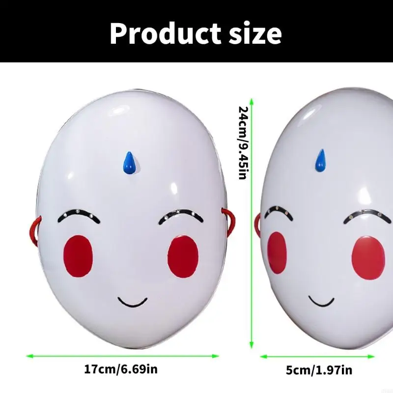 39bbマスカレードマスクアニメキツネスピリットマッチメーカーマスクハロウィーンコスプレマスクギフト