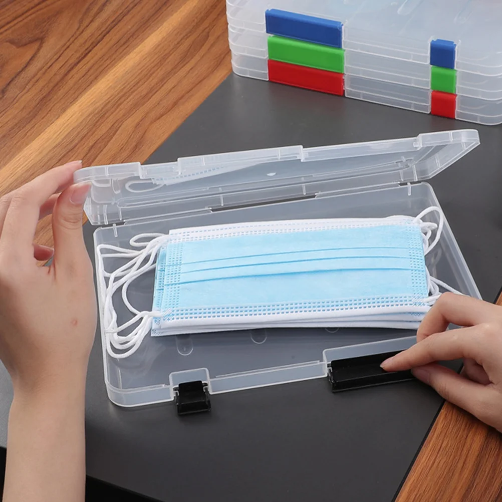 Caja de almacenamiento de archivos, soporte de archivos de plástico, carpeta expandible, documentos escalables, protectores de revistas, contenedor de papeles, 2 uds.