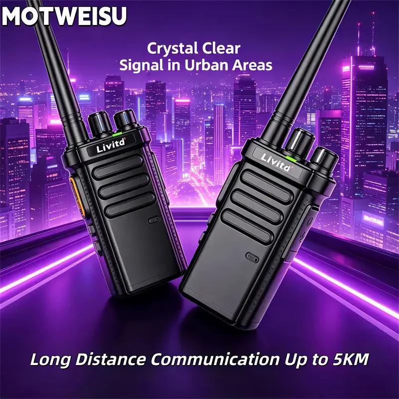 

Горячая распродажа: портативная перезаряжаемая рация с двусторонней связью, 16 каналов, длительное время работы от батареи, ударопрочная, долговечная рация.