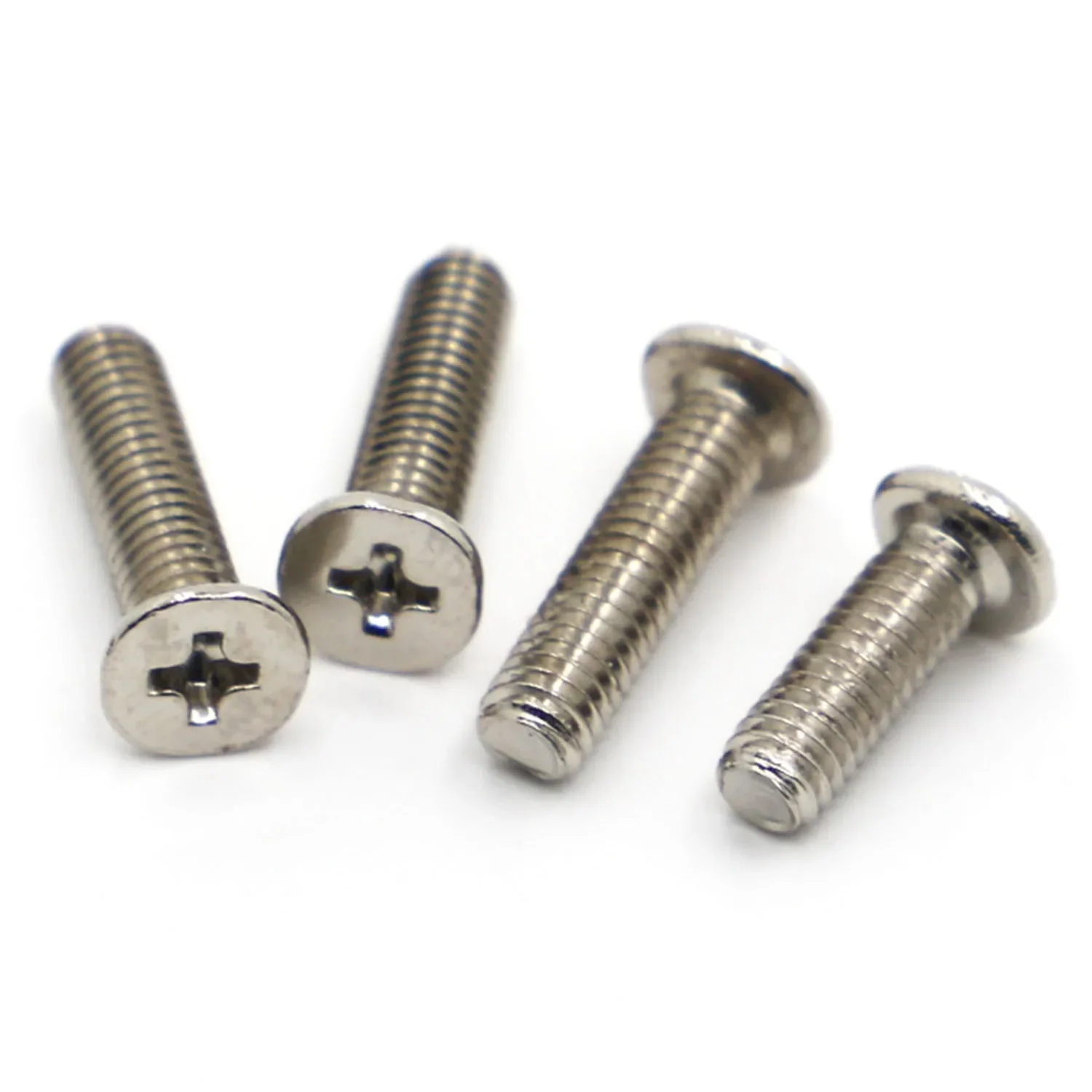 M2 M2.5 M3 M4 ニッケル鋼薄型十字ワッフルヘッドCMラップトップネジ