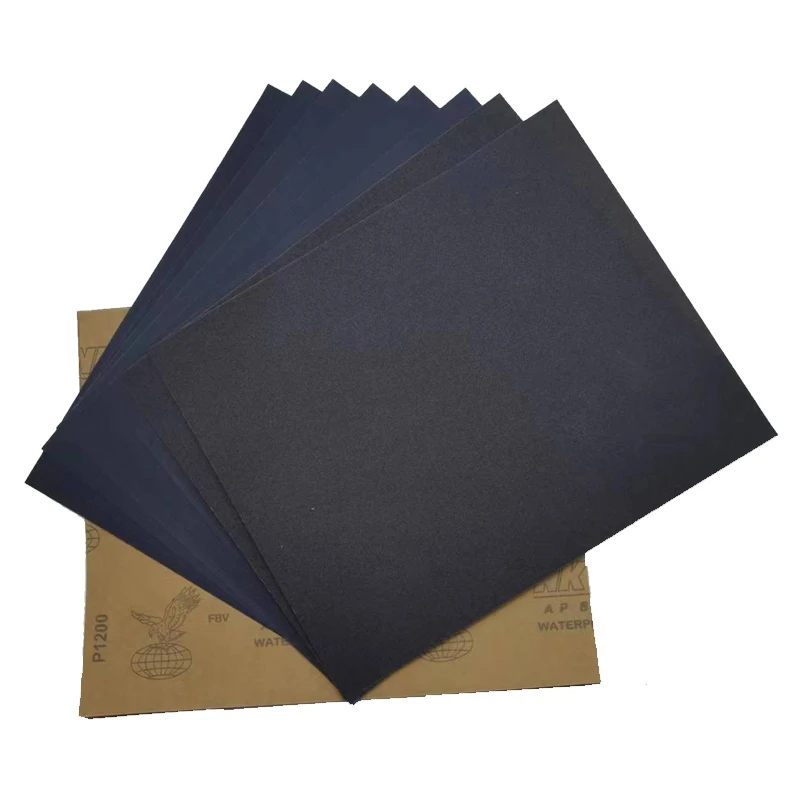 10Pcs Sandpaper Wet Dry Sanding Sheets Abrasive Sander Paper For Wood Furniture Finishing Metal Sanding Automotive Polishing