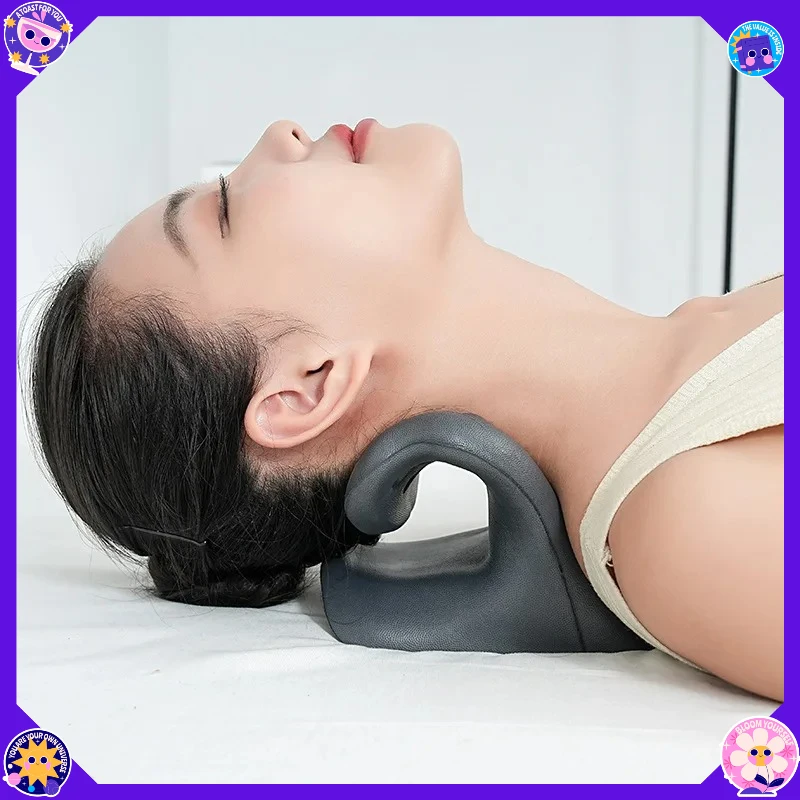 

Bestseller Cervical Massage Pillow Shiatsu Massager Neck Shoulder Traction Pillow Cervical Spine Sleep C-type Pillow
