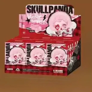 

2025New Genuine Skullpanda Winter Music Series Pendant Sp Doll Blind Box Desktop Ornament Christmas Peripheral Exquisite Gift