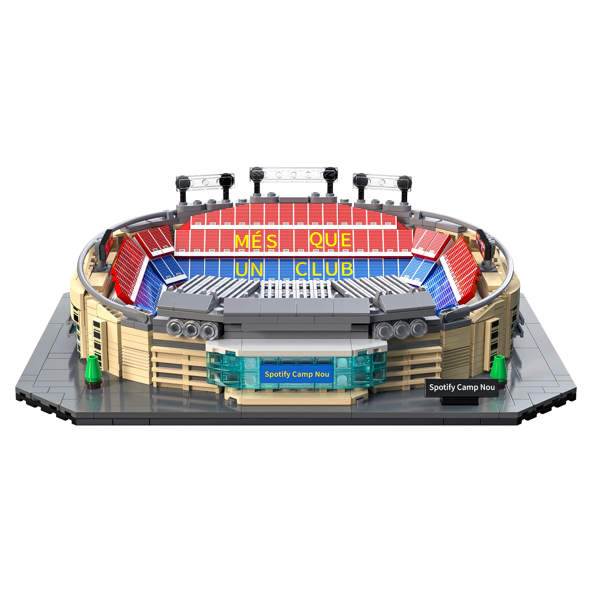 CaDA Camp Nou (Barcelona FC) Stadionbouwsteenset / 728-delig / Verzamelaarsartikel voor voetbalfans en blokliefhebbers
