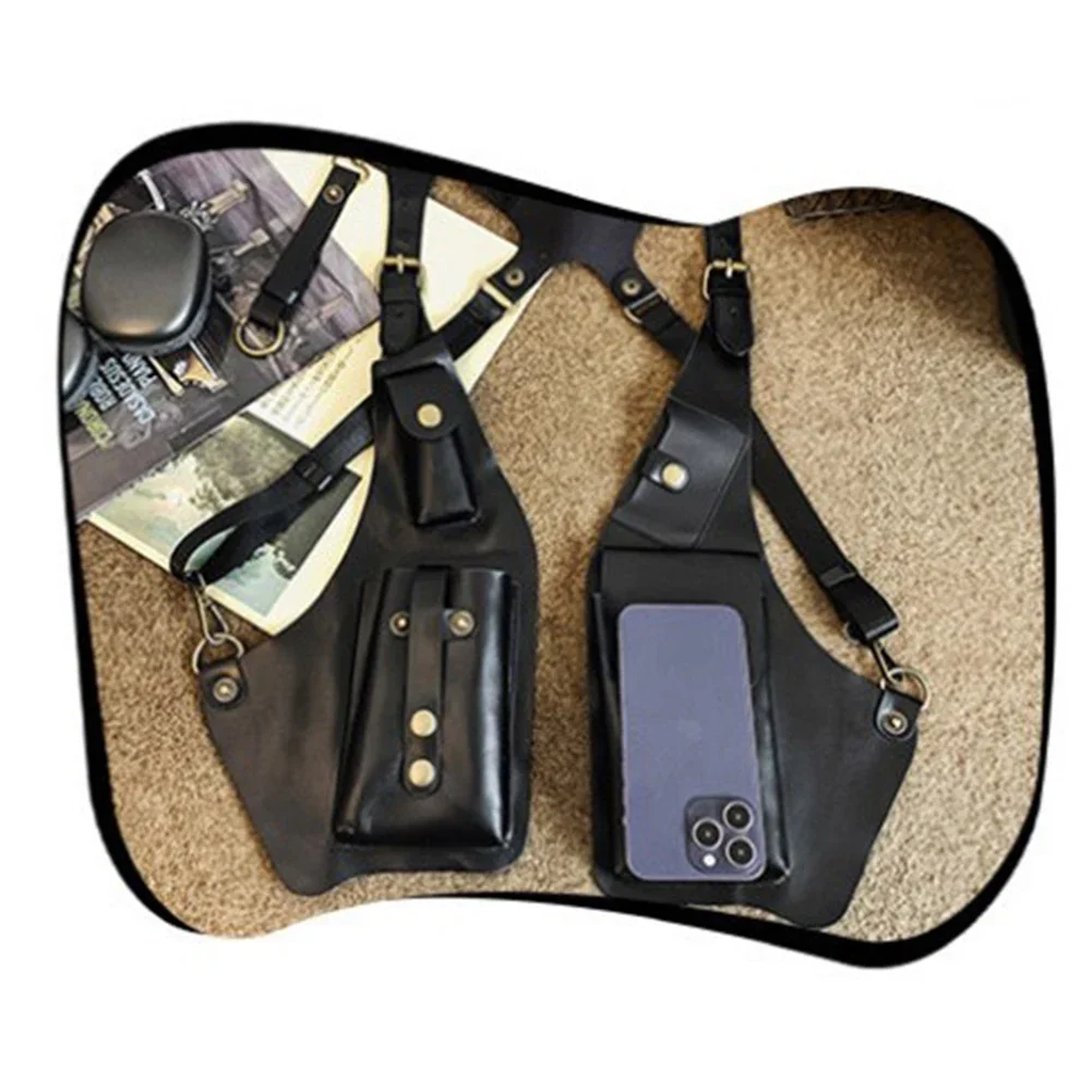 

New Comfy Vest Skin-friendly Vest Phone Bag Shoulder Shoulder Harness Design Underarm Vest Style Harness Harness Underarm