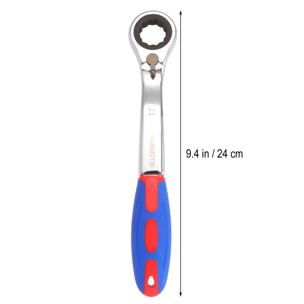 

Plastic Shank Ratchet Wrench 22MM Crescent Universal Round Head Small Metric Sleeve Home Professional Durable Steel Tight Spots