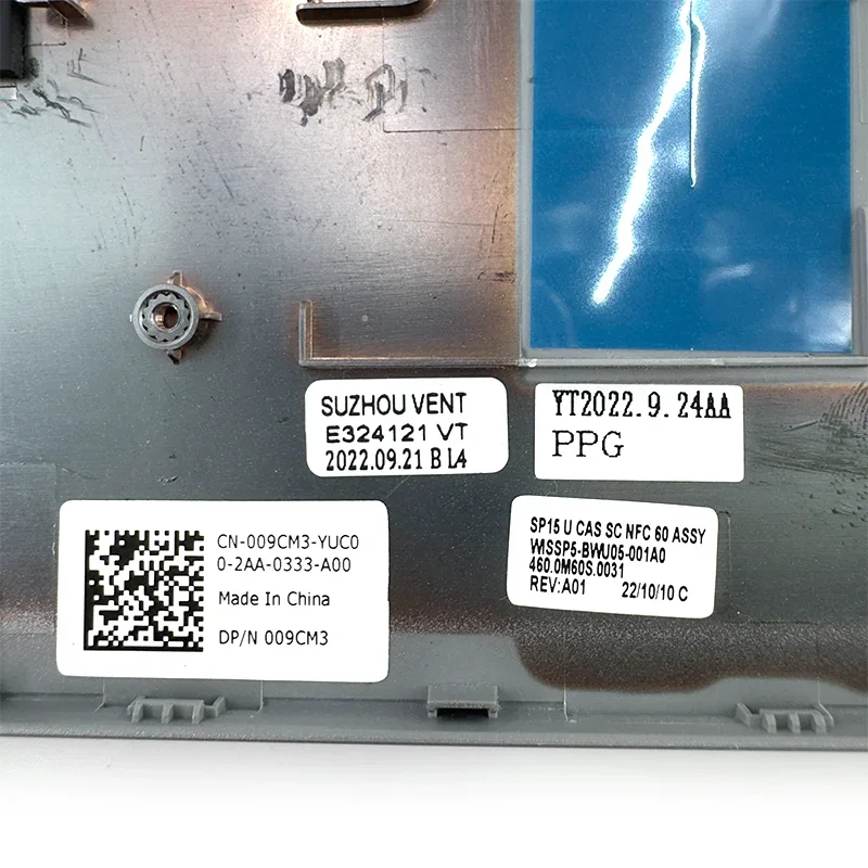 009CM3 09CM3 New for Latitude 5520 Precision 3560 Laptop Palmrest Upper Case Keyboard Cover Bezel C Shell Silver