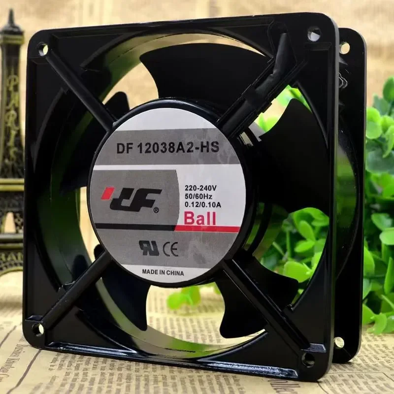 For DF12038A2-HB/HS 220V 12CM 0.13A New Genuine Cooling Fan for Numerical Control Machine Tool