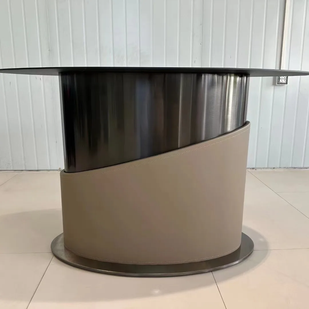 

Роскошные каменные ножки для обеденного стола из высококачественной нержавеющей стали, основание из мраморной плиты, металлическая опорная рама, ножки для стола, подставка для чайного столика.