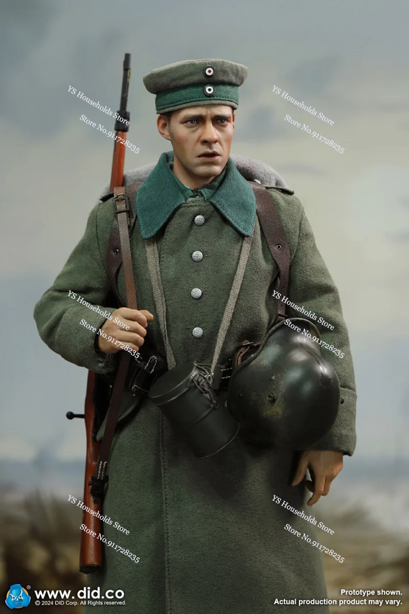 Did d11014 1/6 guerra mundial eu exército paul baumann homem móvel soldado tudo silencioso na frente ocidental 1917 historial 12 "figura de ação