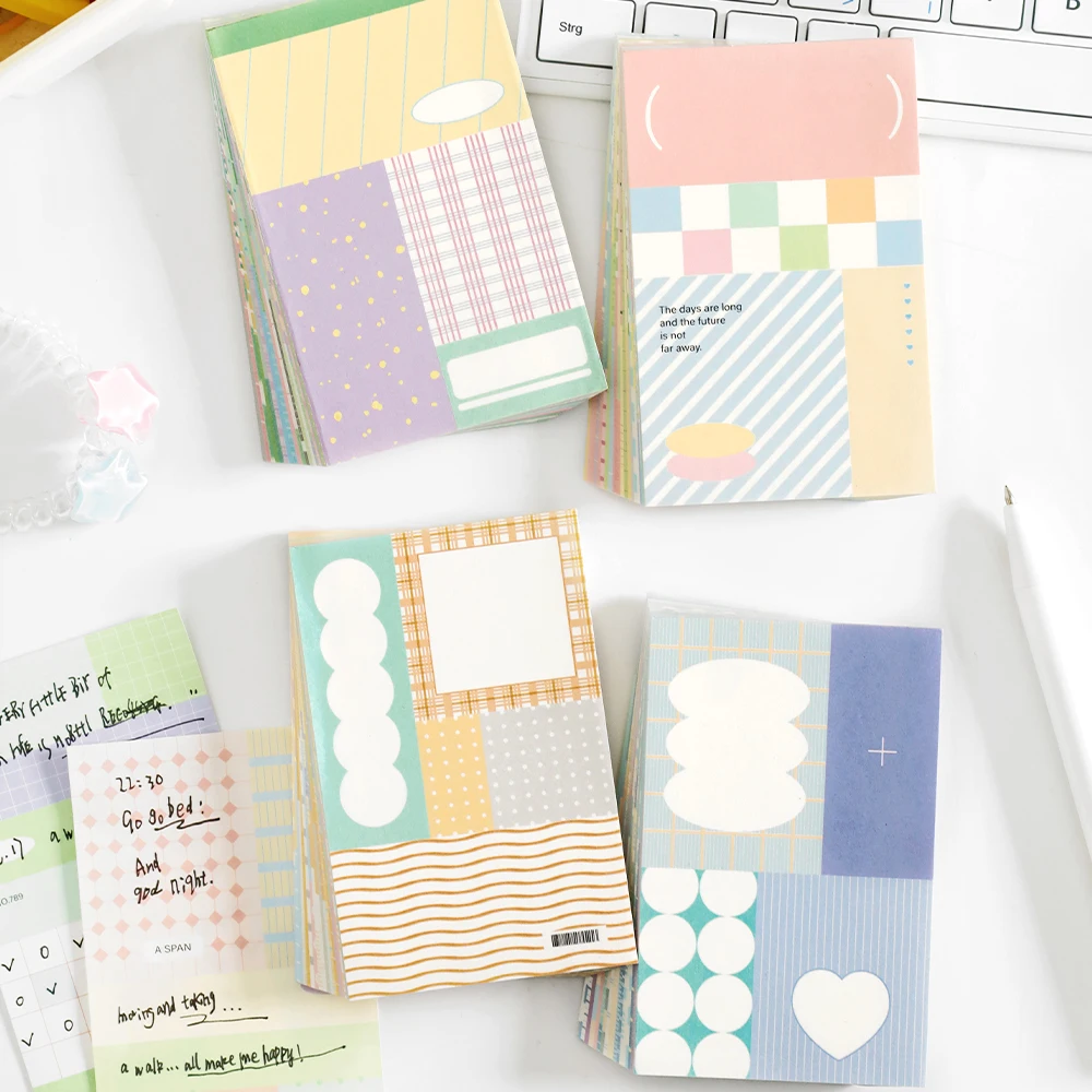 Some Records Series Retro Message Paper, Memo Sub, 4Packs