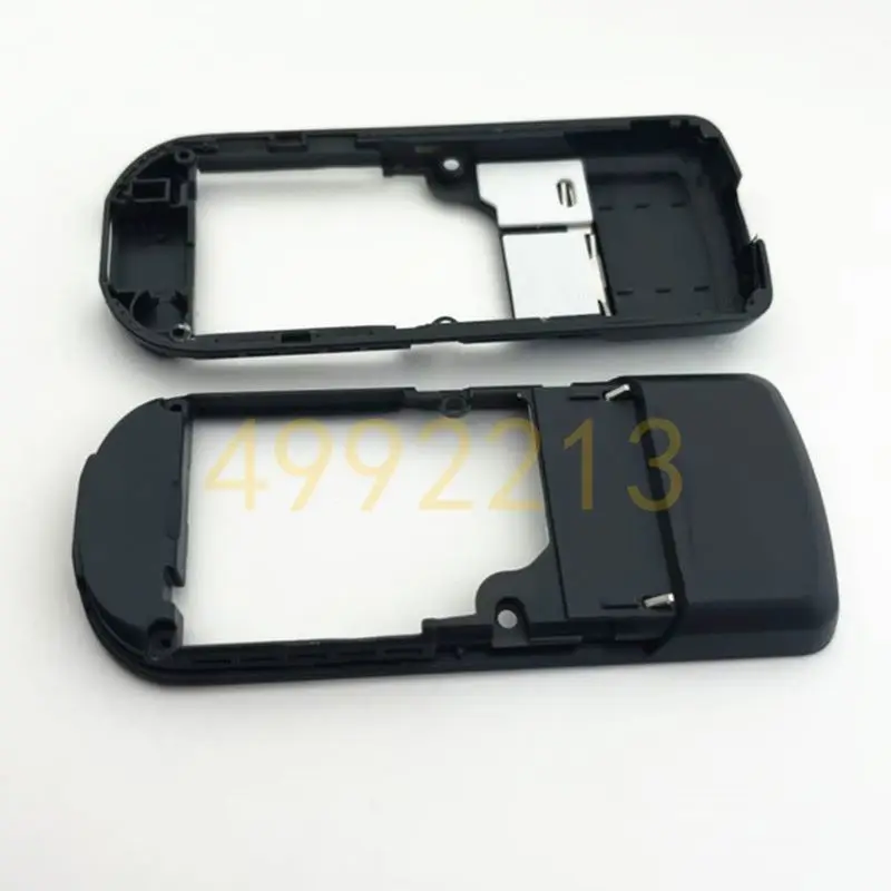 Black housing Black middle frame Replacement Black Middle Frame For Nokia 8800