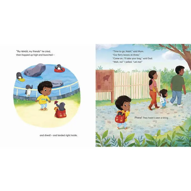 نابيل يسرق كتاب البطريق نيشاني ريد نوسي كرو 9781839945922