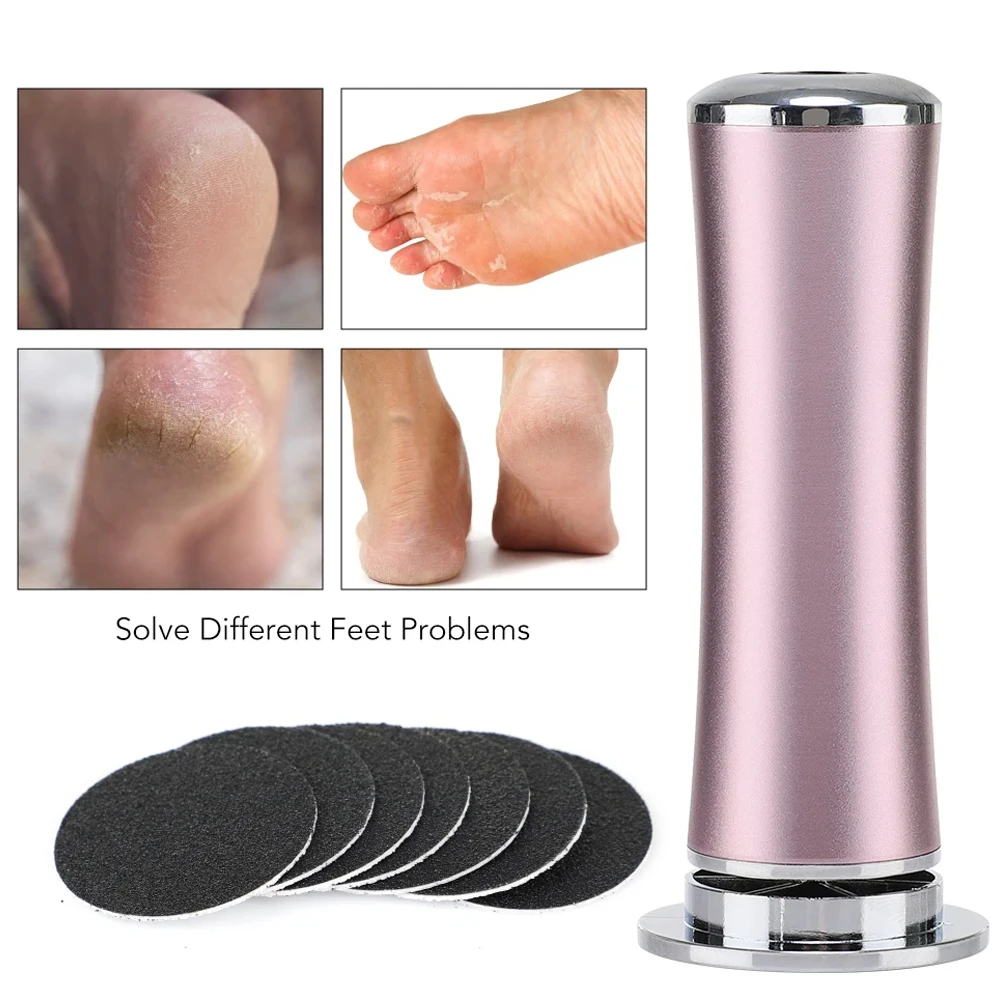 

Electric Foot Callus Remove Pedicure Grinder Foot Care Tool Remove Foot Grinding Trimmer Rechargeable Foot Care Tool Scrubber