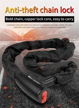 Bicycle Anti Theft Chain Lock 10