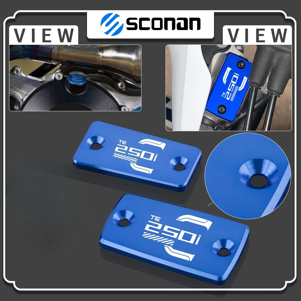 

Front Brake Cylinder Fluid Reservoir Cover Cap Motorcycle Accessories For Hus TE 150i 250 250i 300 300i TE250i TE300i 2021