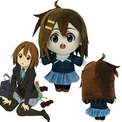 K-ON Plush Toys Hirasawa Yui Cosplay Stuffed Dolls Anime Rock Band Girl Plushie Pillow Sofa Bed Peluches Christmas Gifts 20cm