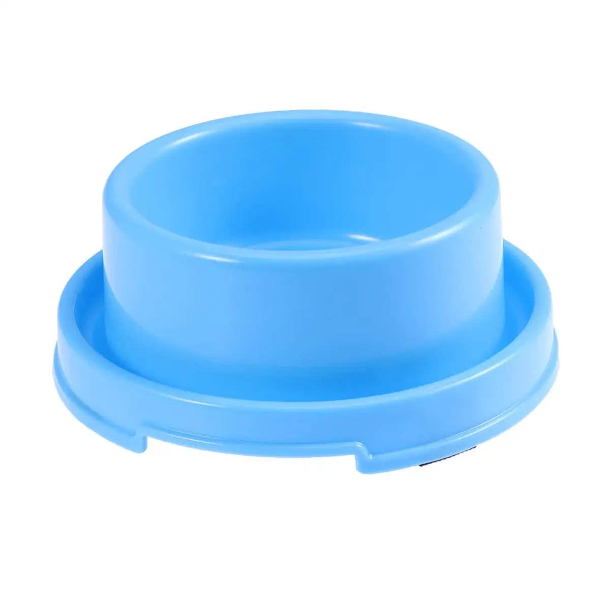 

Ant-proof Pet Bowls for Cats Dogs Blue Color Durable Cat Food Bowls Plastic Waterproof Easy Clean Feeding Supplies