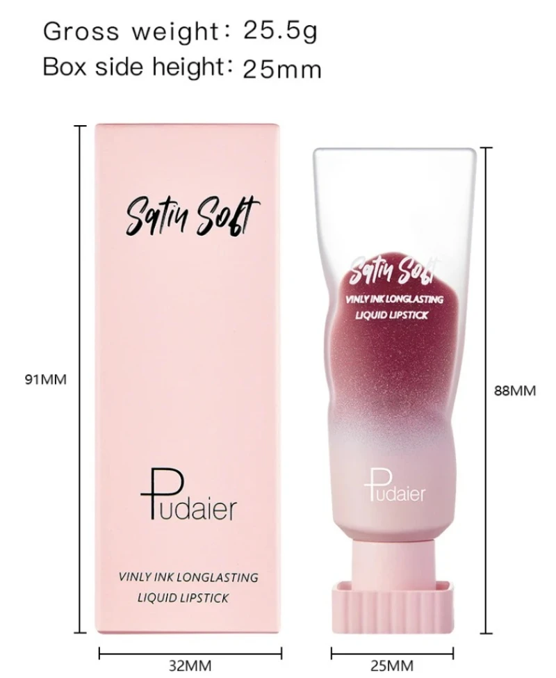 عالية الجودة الفنية لينة ضباب موس المخملية مرآة أحمر الشفاه ملمع الشفاه ماكياج 24 ساعة مقاومة للماء الشفاه عصا ملمع الشفاه المكياج