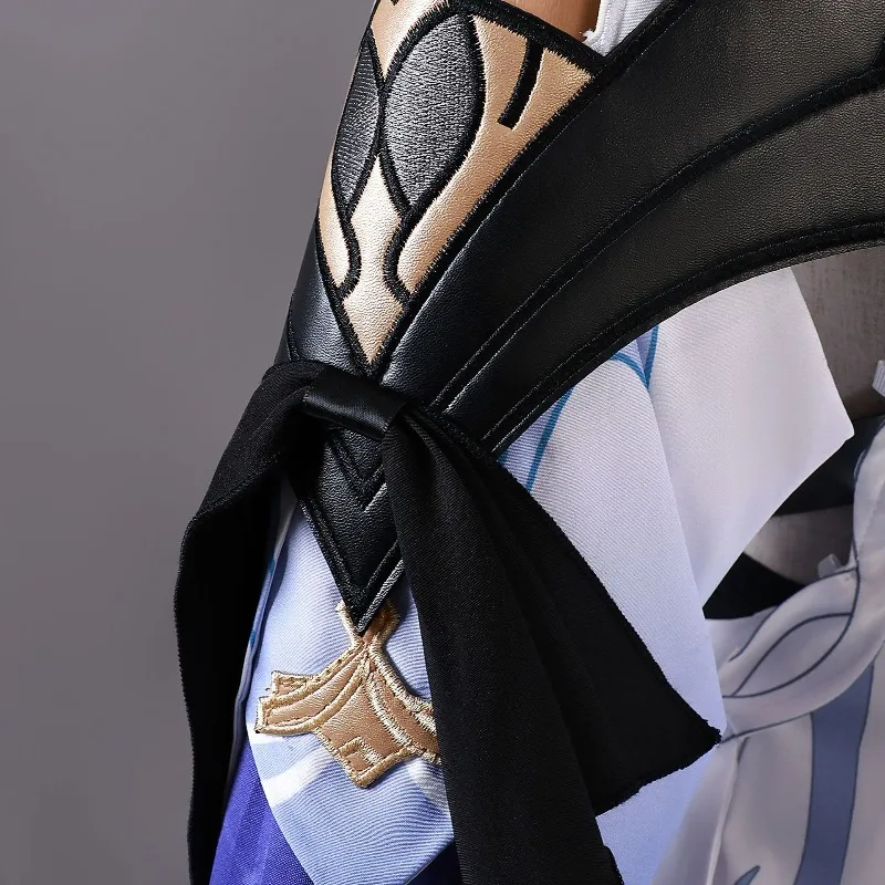 Juego Genshin Impact Skirk, disfraz de Cosplay, conjunto completo de uniforme, accesorios de juego de rol, Carnaval para adultos, vestido de fiesta de Halloween para mujer