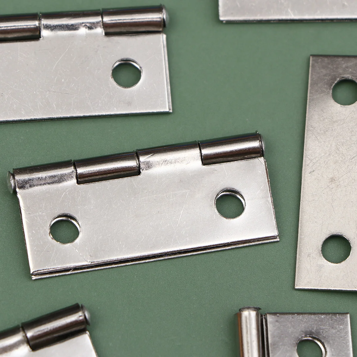 

8pcs Stainless Steel Hinge for Door Box Flap Back Window Furniture Hardware Heavy Duty Lightweight Easy Use Accessories Vintage