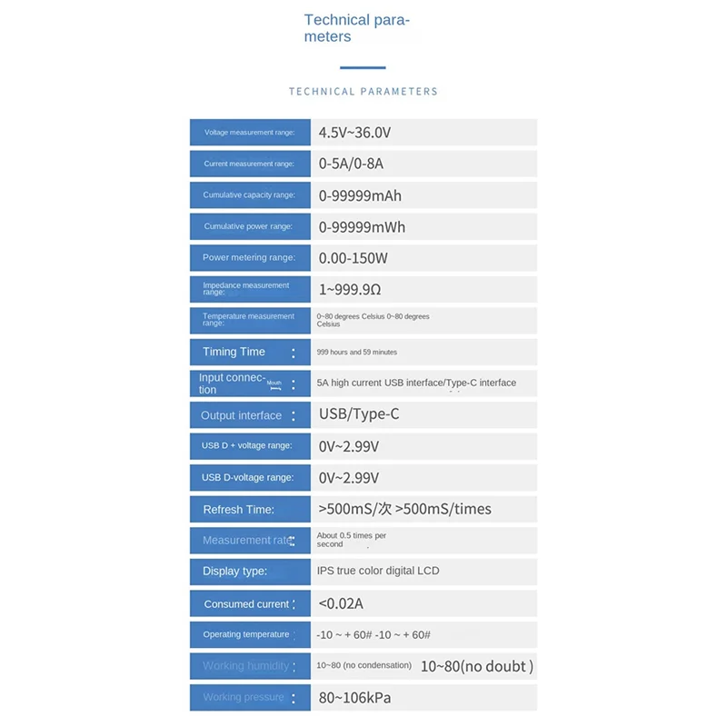 

1 шт., цифровой вольтметр постоянного тока, амперметр, ток, напряжение, амперметр, детектор, USB-тестер, как показано, индикатор зарядного устройства Power Bank-A