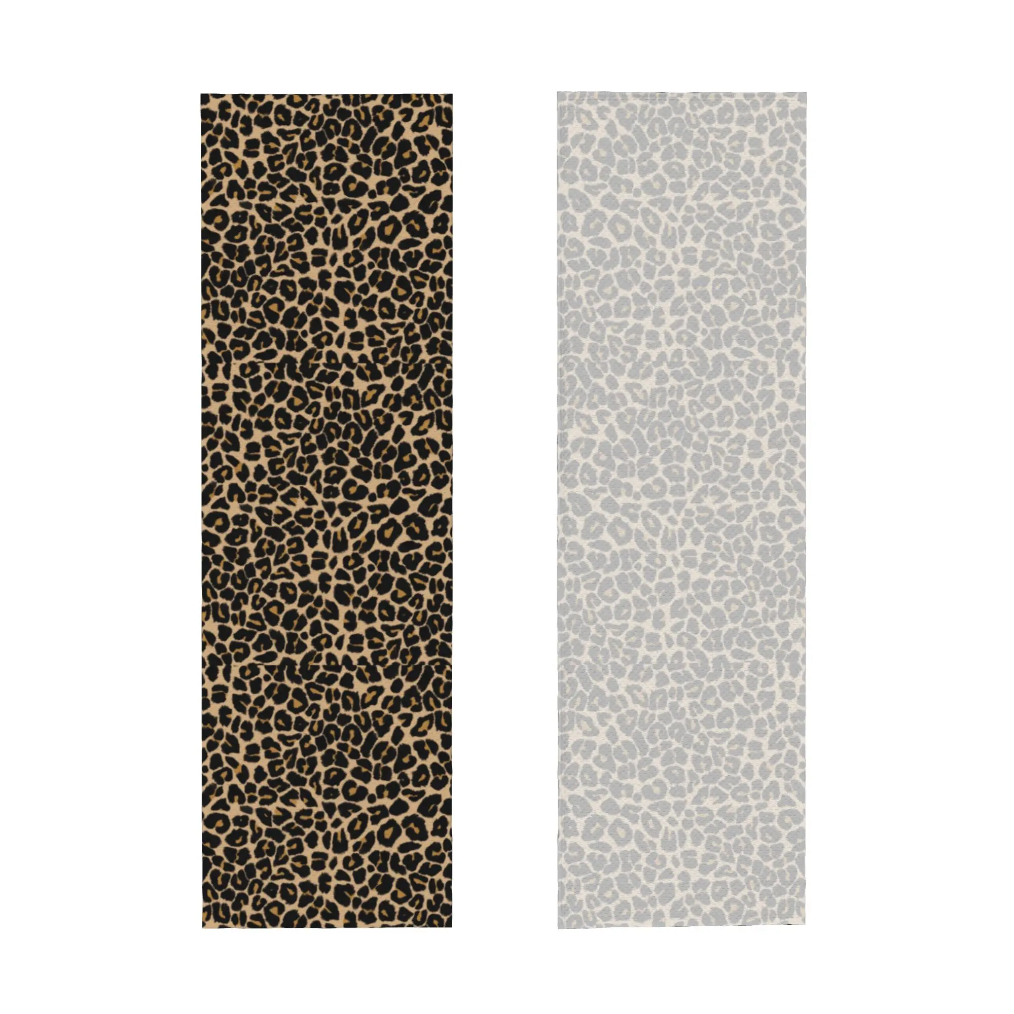 Cold Exercise Towel Leopard Skin Print Traditional Colours Beach Sports Yoga Towel Refreshing Sports Scarf Face Towels